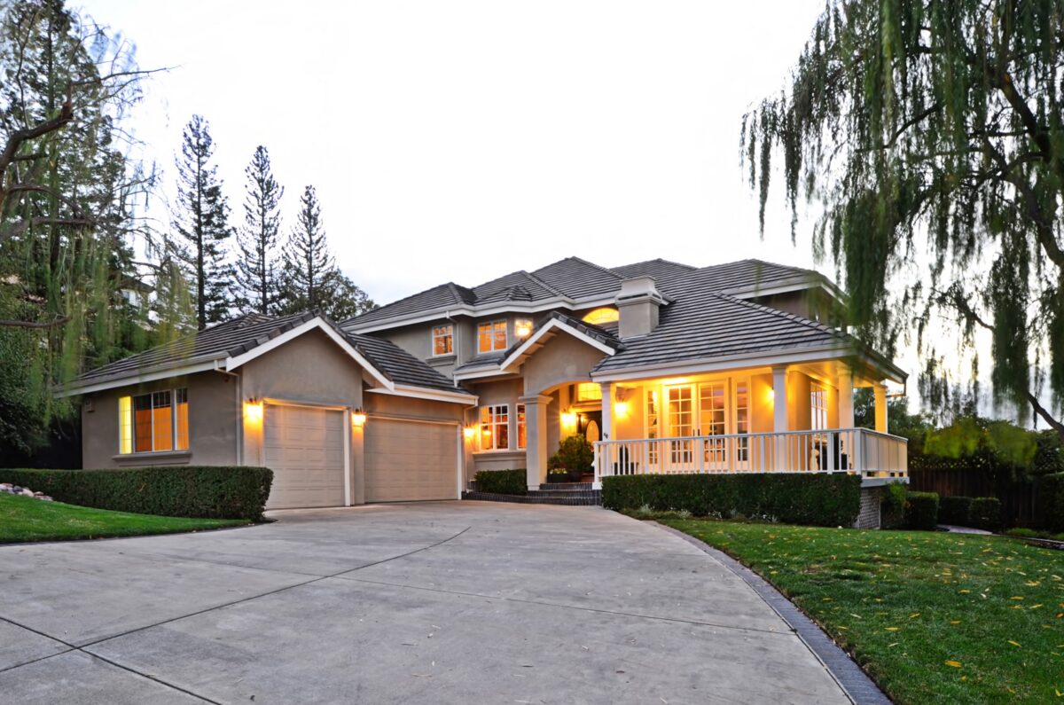001 Front View At Dusk